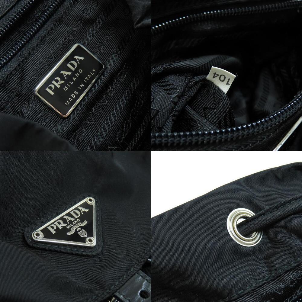 Prada logo Backpack Rucksack Daypack - Picture 6 of 11
